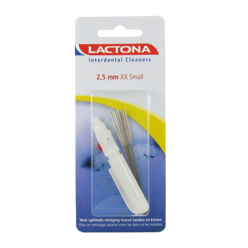 Lactona® Brossettes Interdentaires XXS 2,5 mm Long 5