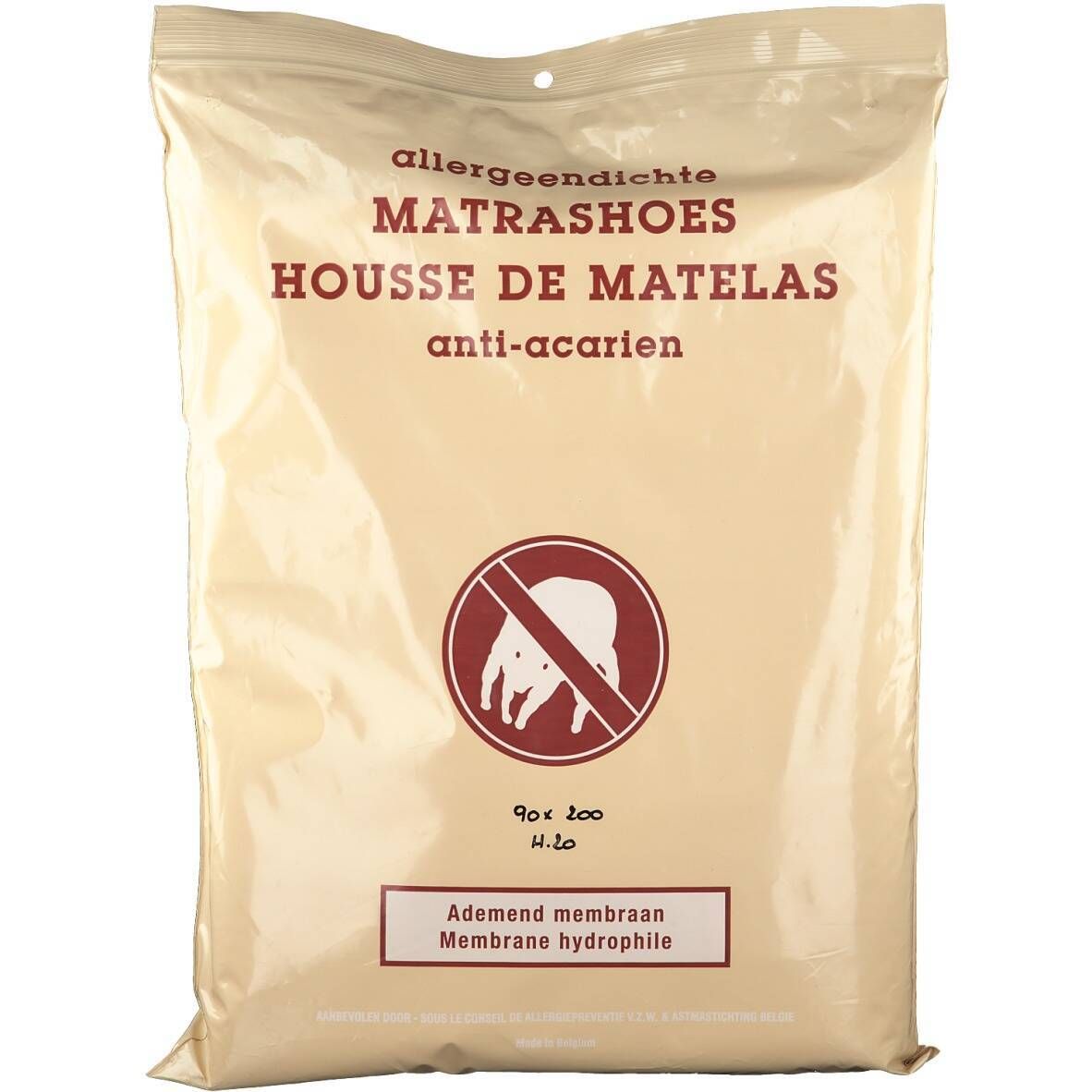 Axamed Housse de matelas anti-acarien 90 x 200 x 20