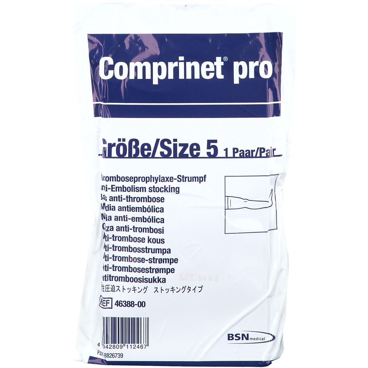 Comprinet® Pro Bas anti-thrombose Taille 5