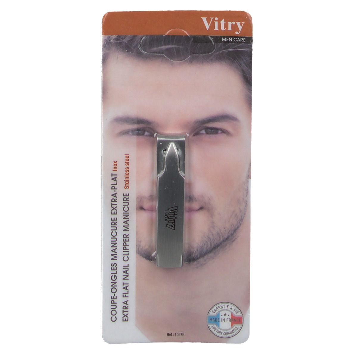 Vitry Classic Coupe-ongles manucure extra-plat 1057B