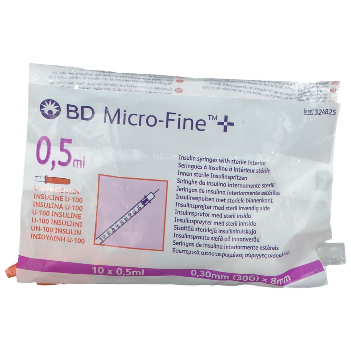 BD Micro-Fine + 0,5 ml