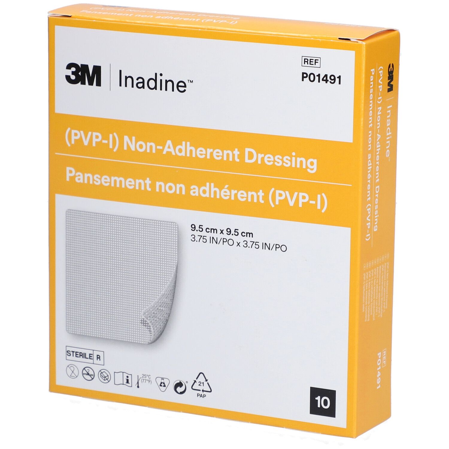 Inadine® Pvp-I 9,5 cm x 9,5 cm