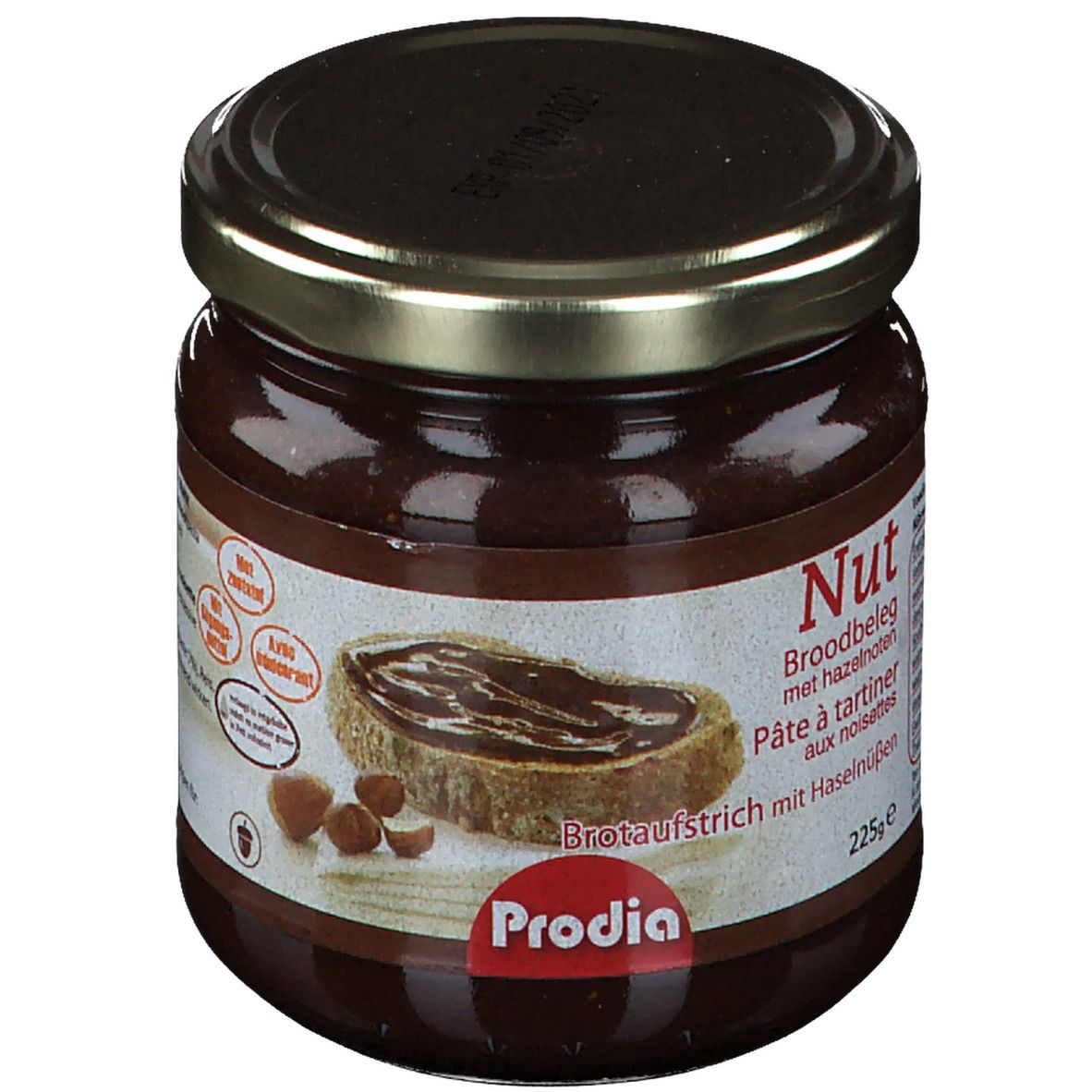 Prodia Broodbeleg Choconuts 225 g Creme