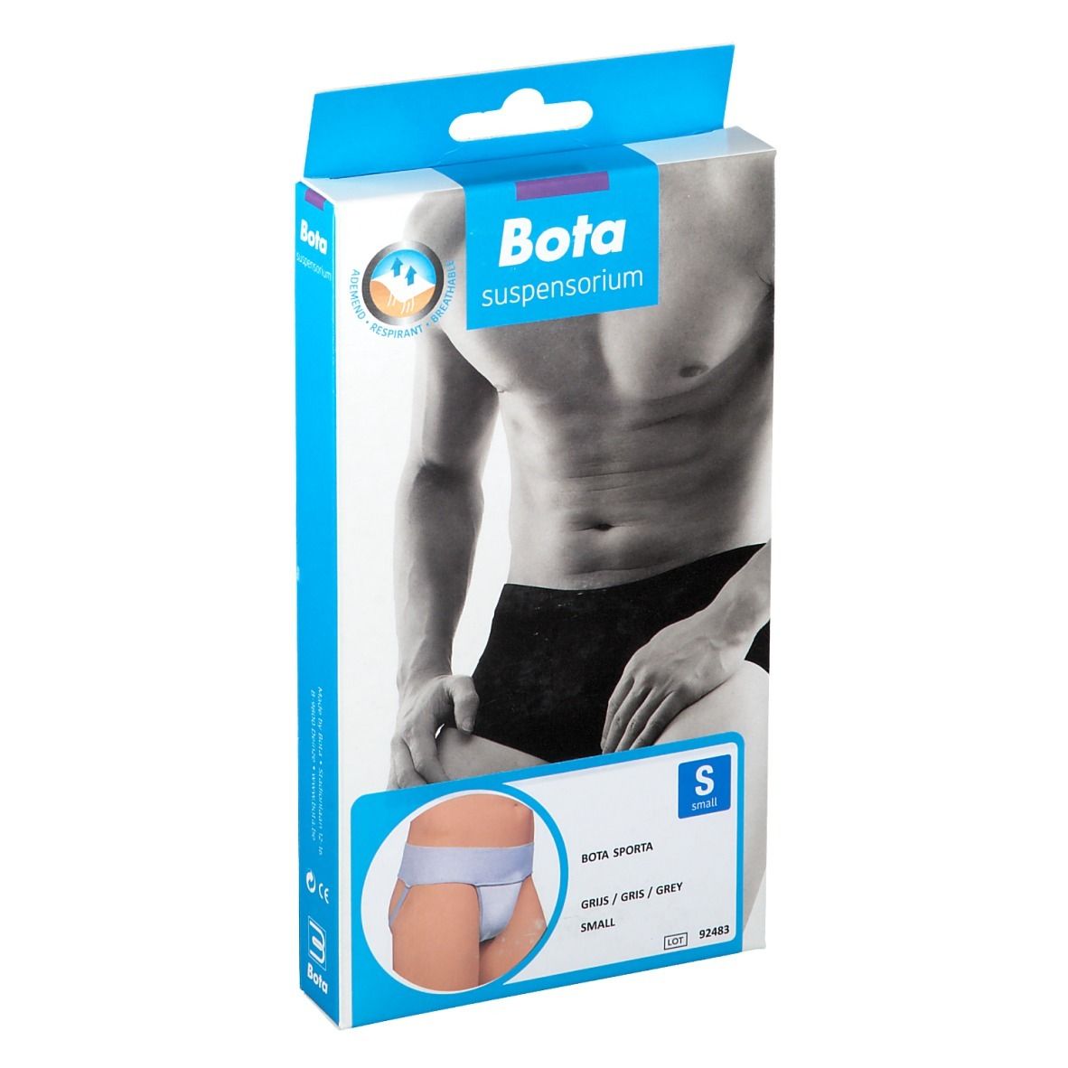 Bota Suspensoir Sporta Gris S