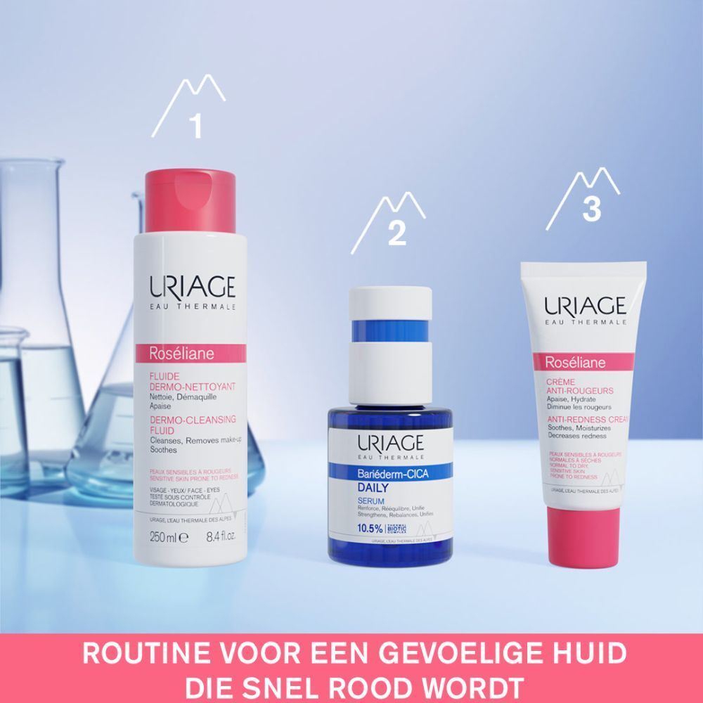 Drie producten. Tekst in het Nederlands. Productnaam niet zichtbaar.