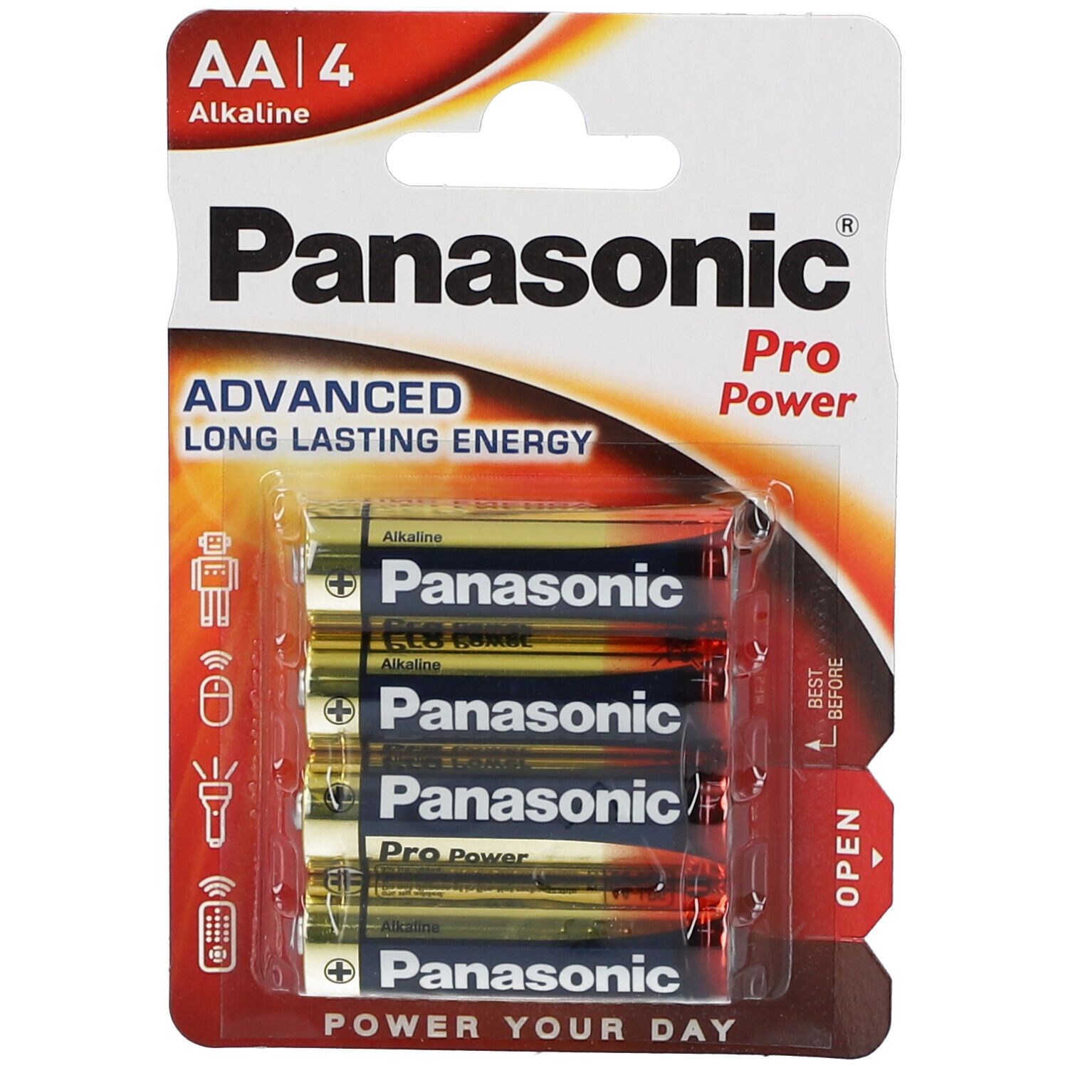 Panasonic Batteries Pro Power AA4