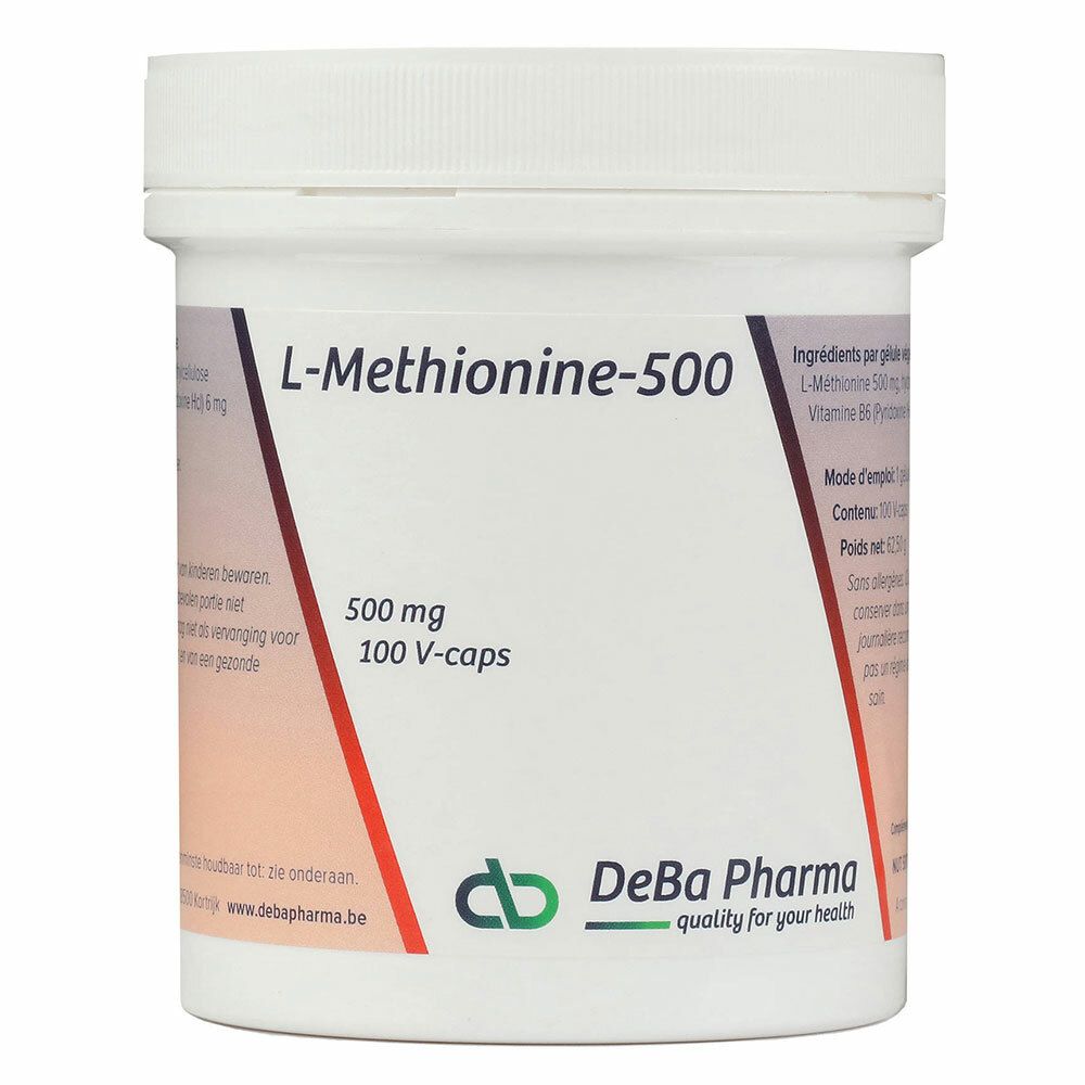 Deba Pharma L-Methionine + B6 500mg