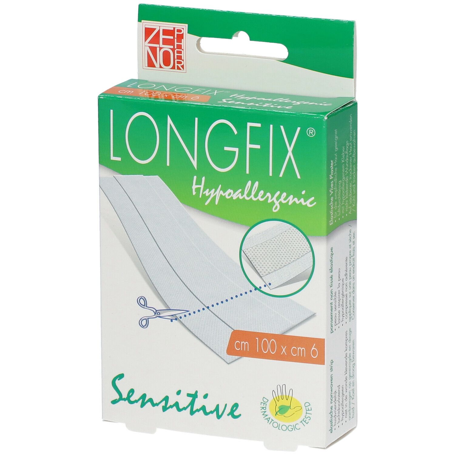 Longfix Sensitive Pansement élastique 6 cm x 1 m