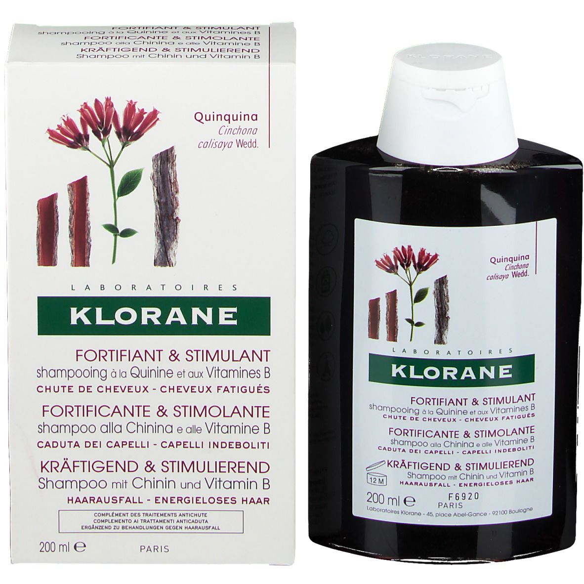 KLORANE Shampoo mit Chinin und Vitamin B