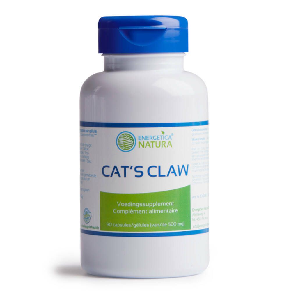 Energetica Natura Cat's Claw Capsules 500mg