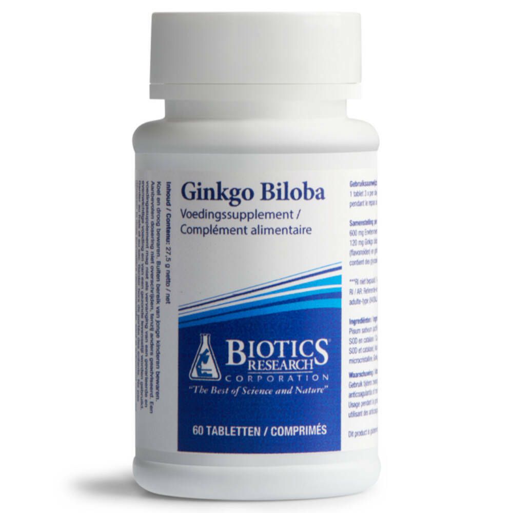 Ginkgo Biloba 24% Biotics