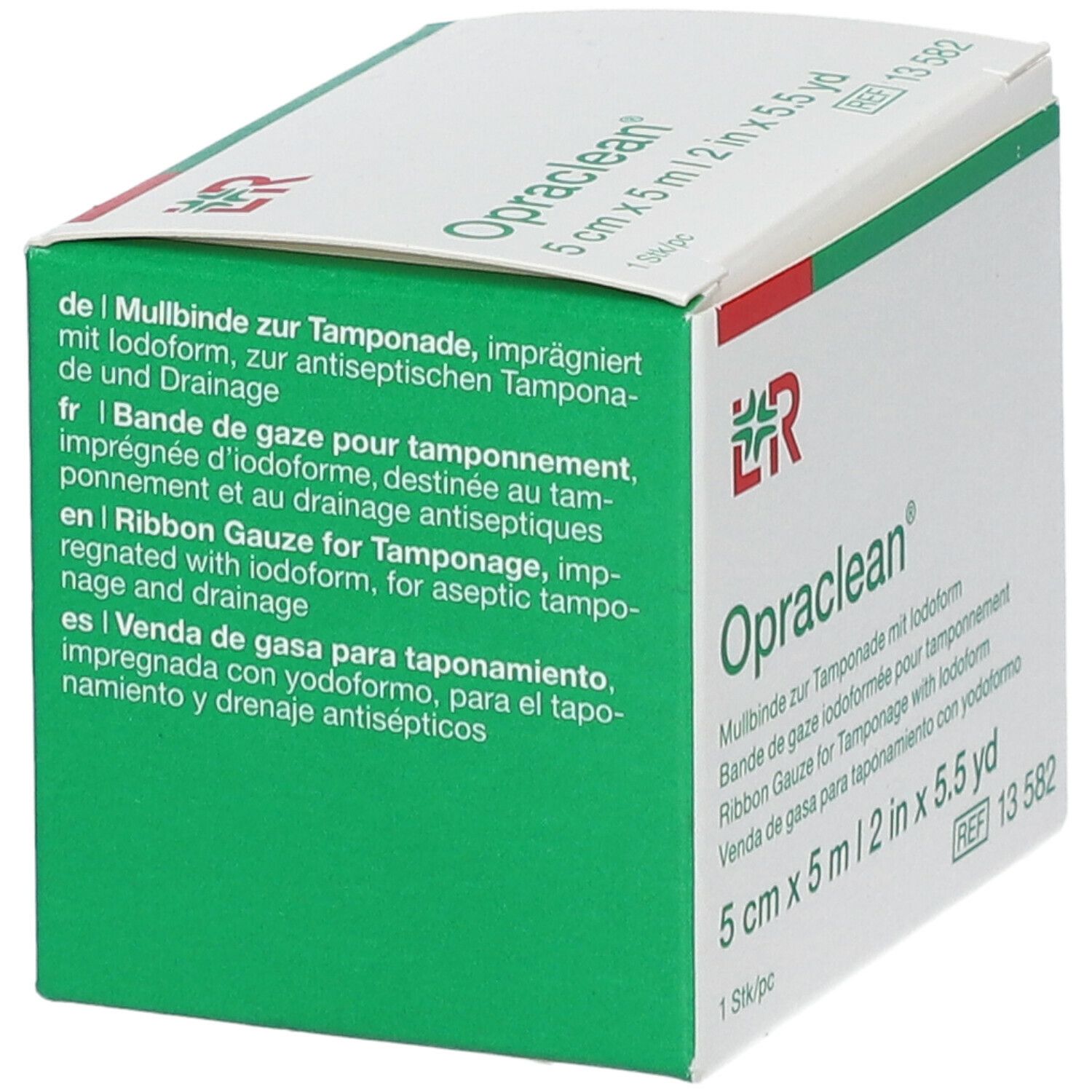 Opraclean Iodoform 5Cm x 5M 13582 1 St Tamponaden