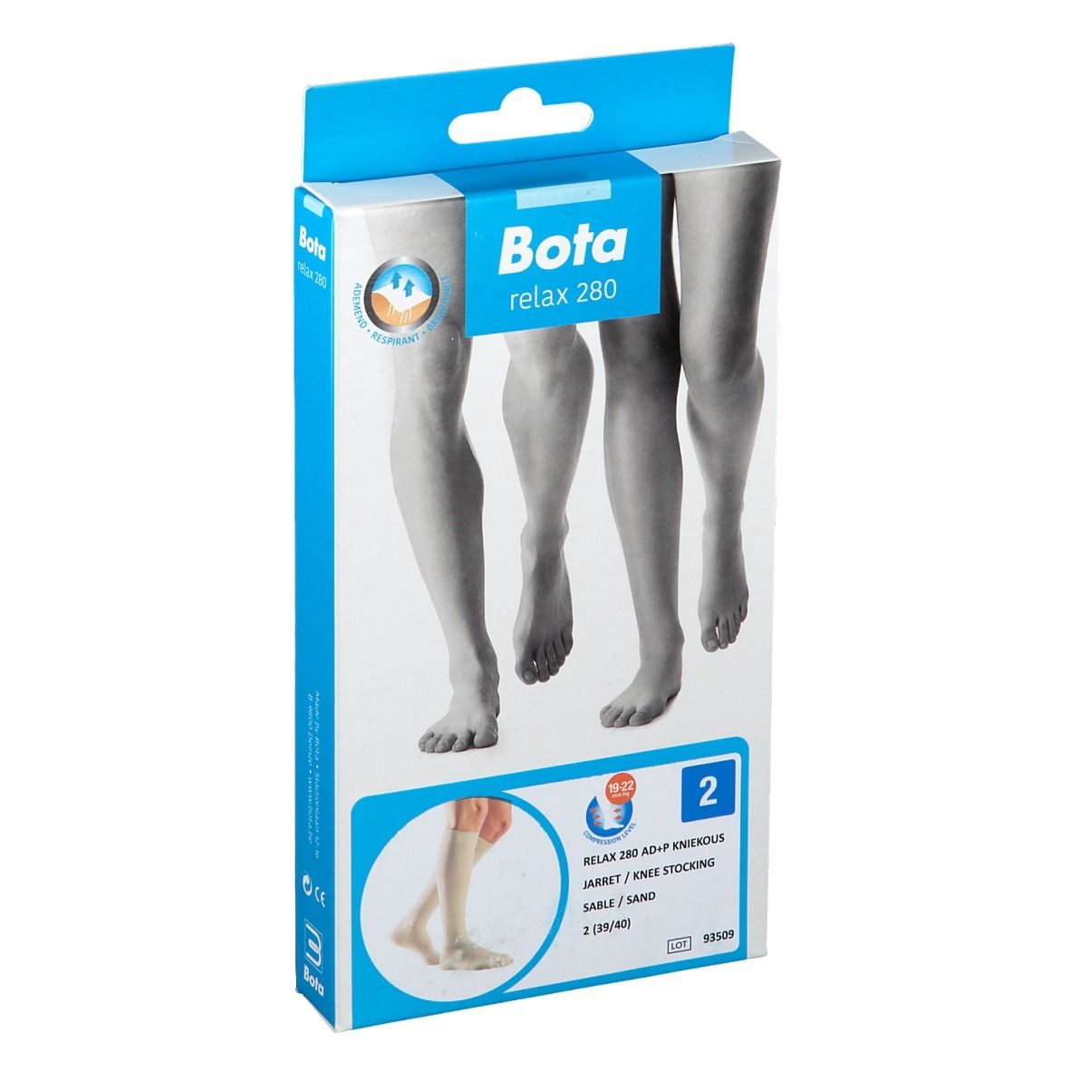 Bota Relax 280 AD +P Sable Taille 2
