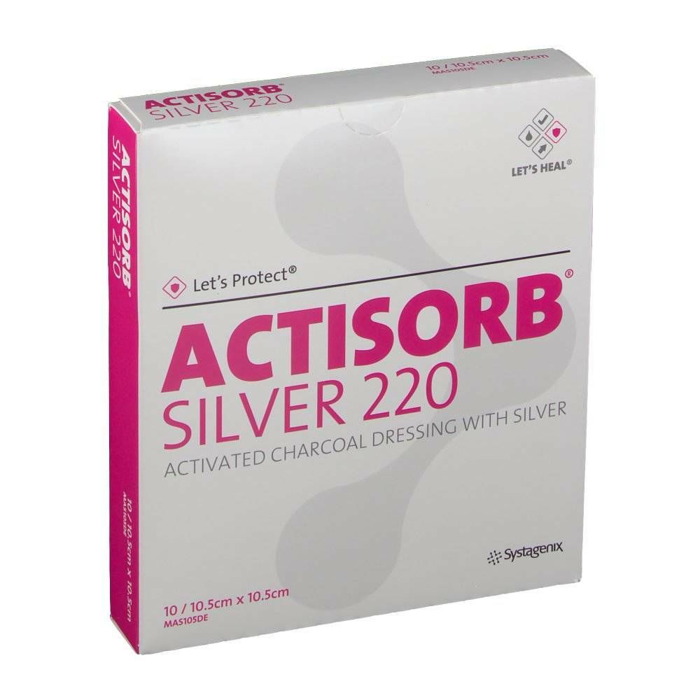 Actisorb® Silver 220 10,5 x 10,5 cm