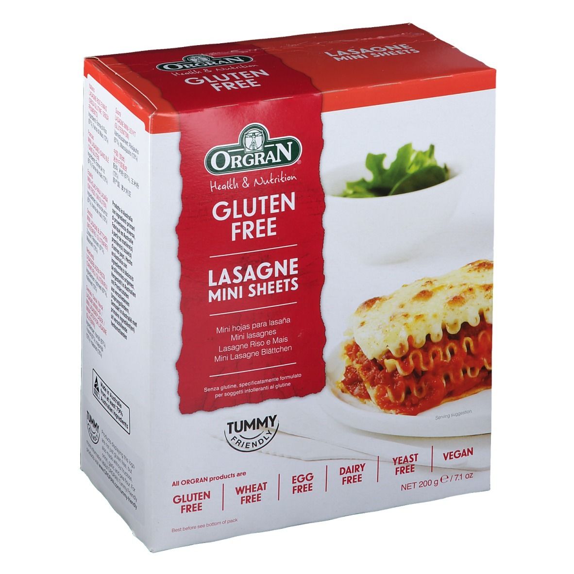 ORGRAN® Lasagneplatten
