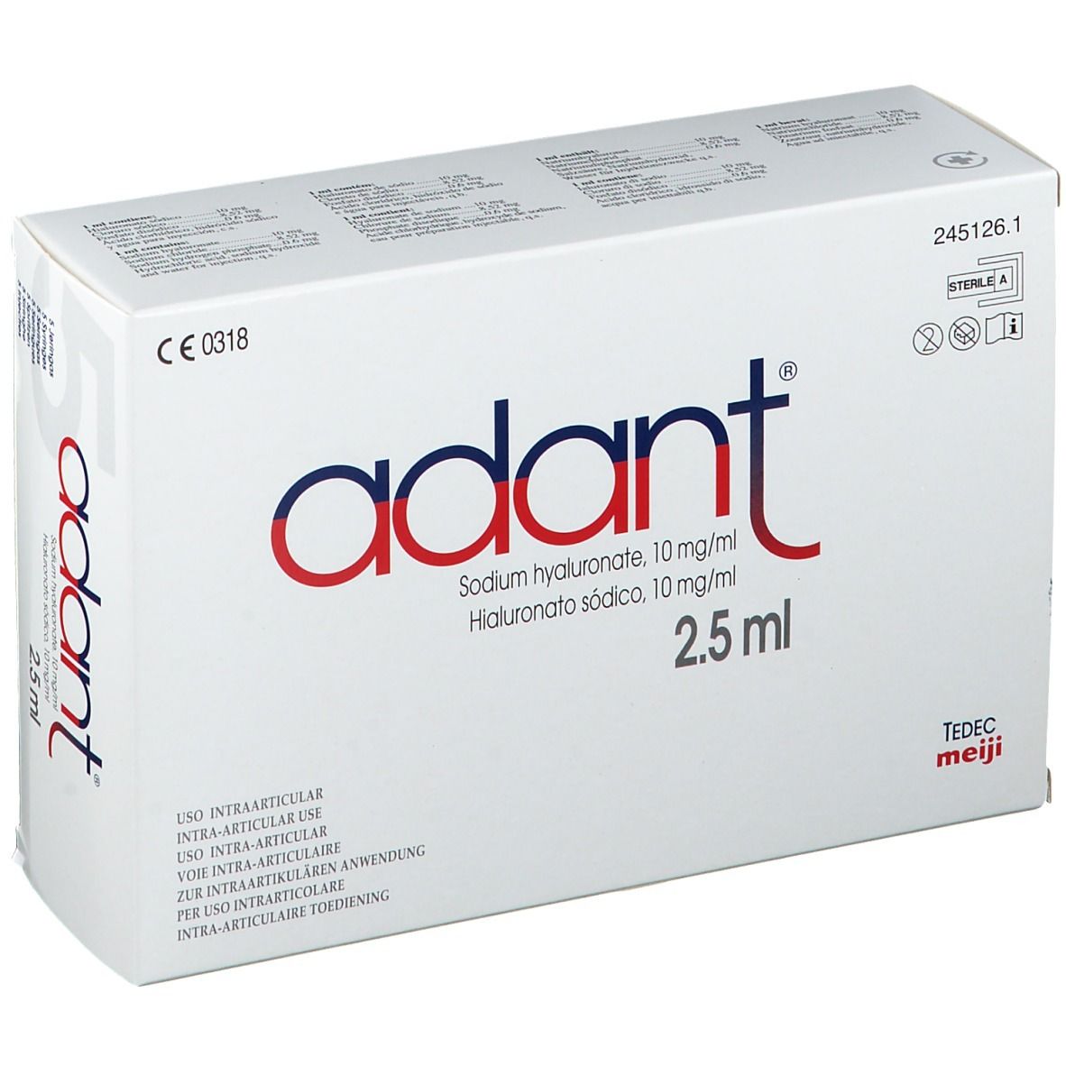 adant® Solution Injection IA 1%