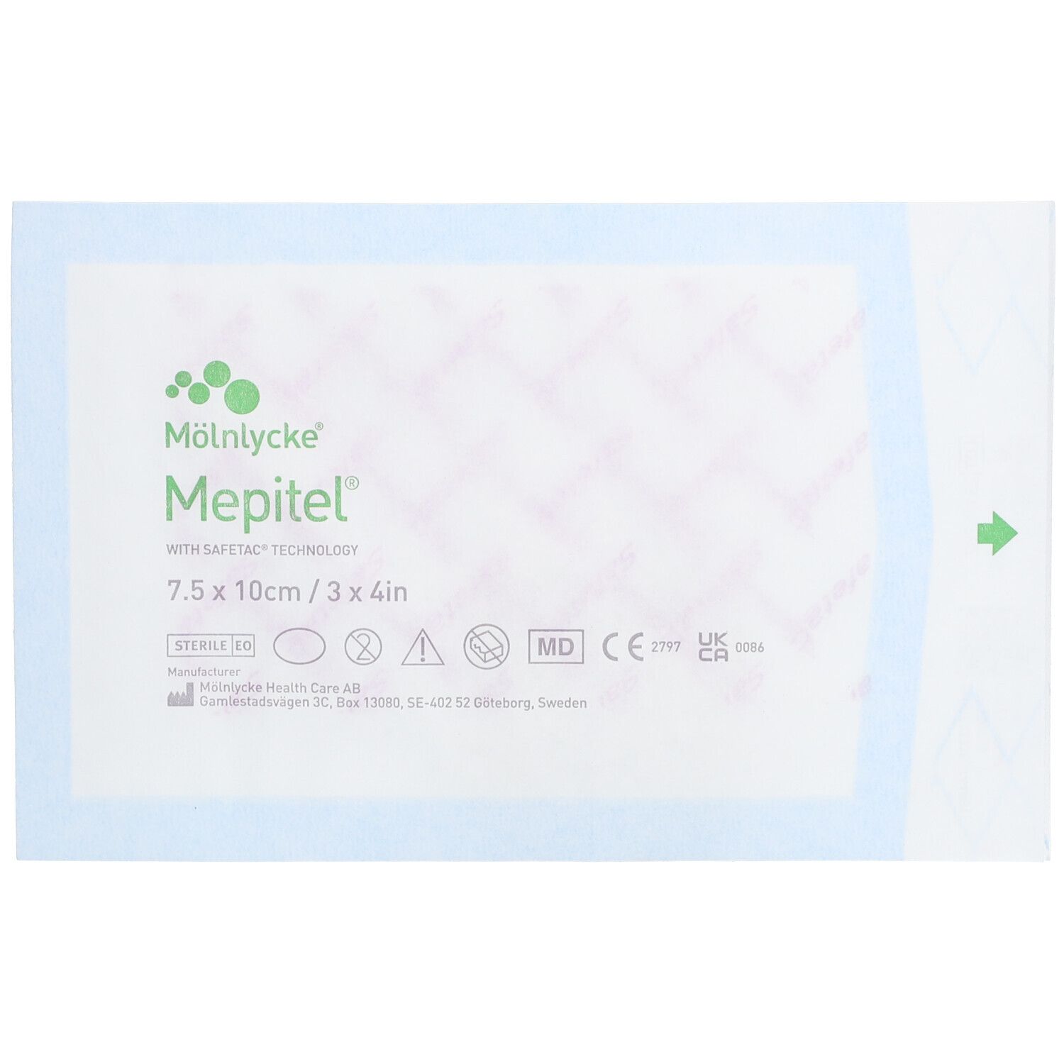 Mepitel® Sterile 7.5 cm x 10 cm