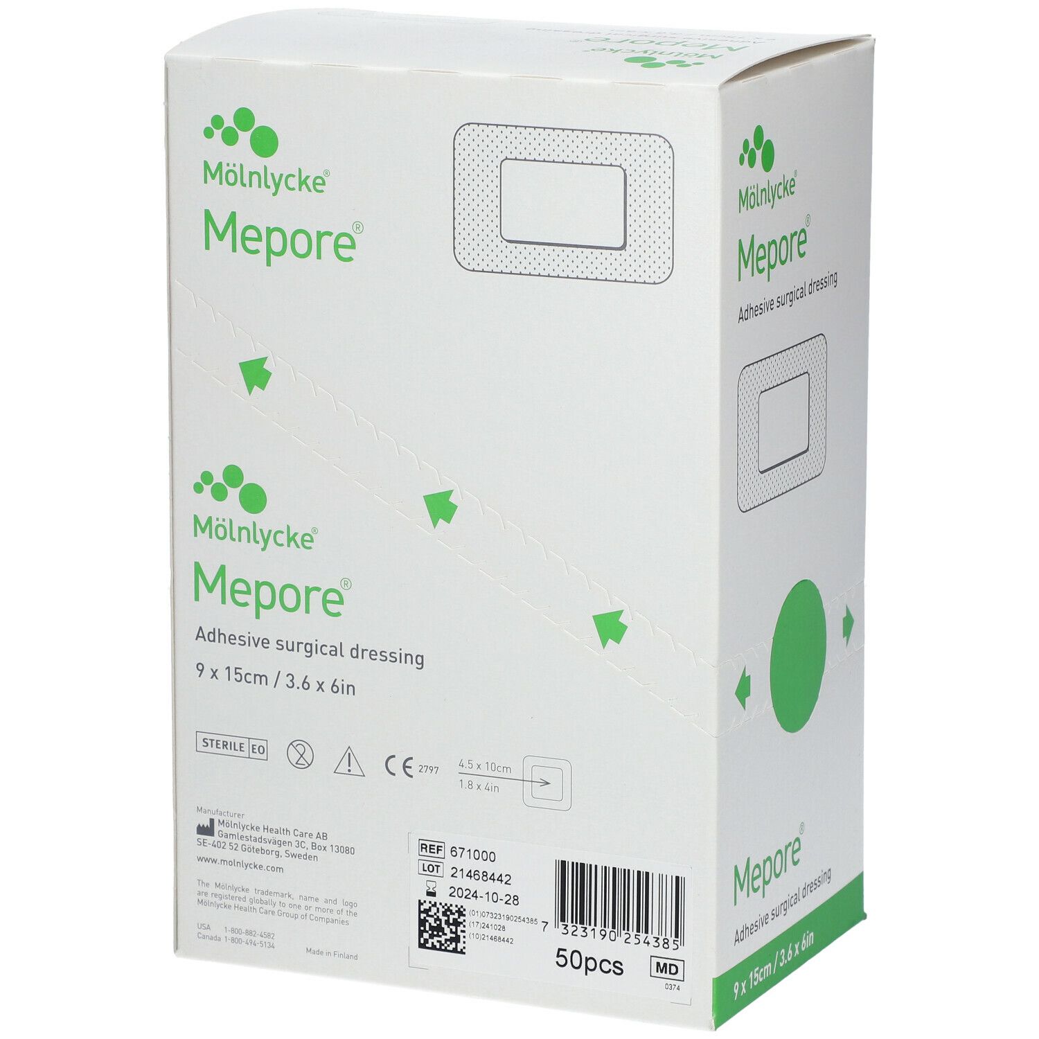 Mepore® - Pansement nontissé adhésifs