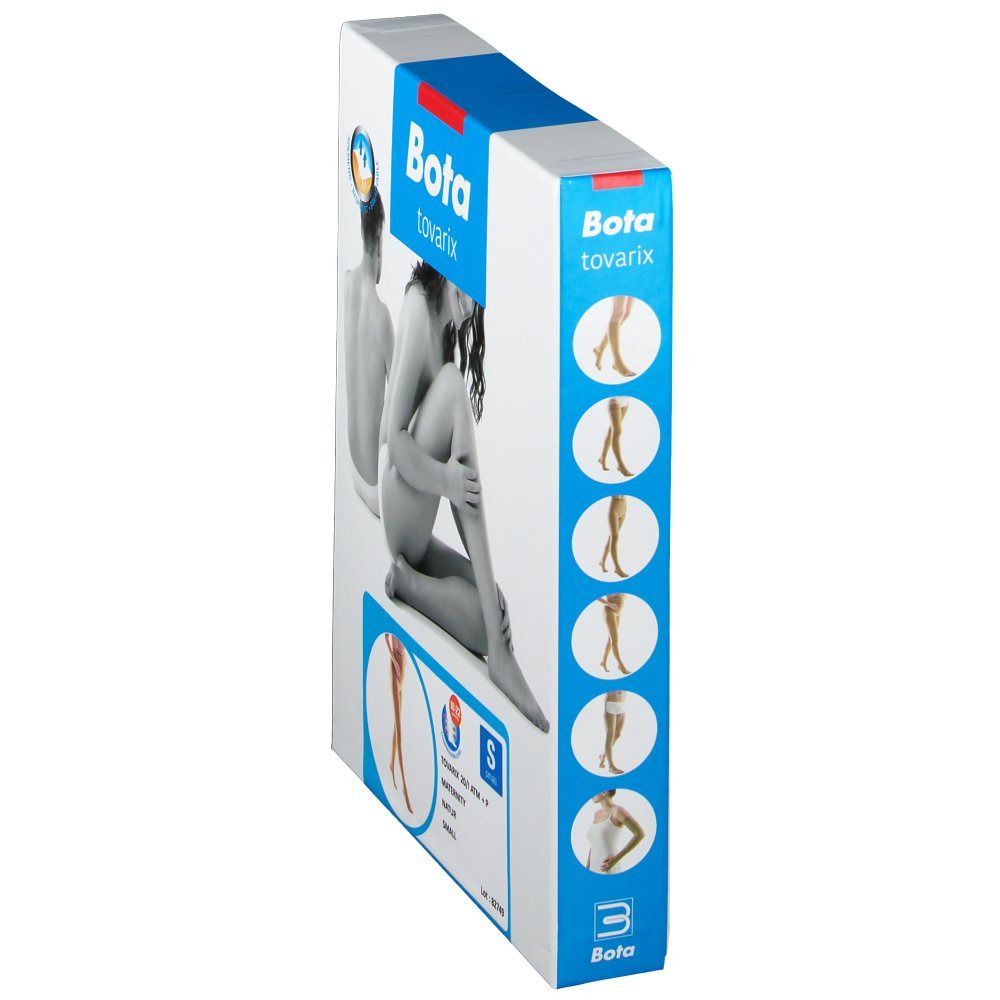 Verpackung von Bota tovarix 20/I ATM + P Natur Strumpfhose. Seitenansicht. Größe S.