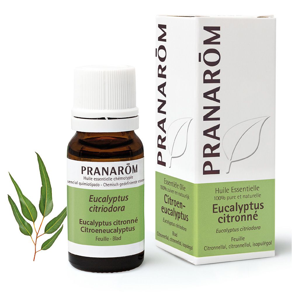 Pranarôm - Eucalyptus Citronné - Huile Essentielle Chémotypée - Articulations Et Muscles - 100 % Pur