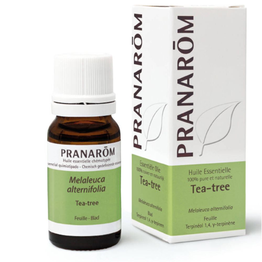 Pranarôm - Tea Tree - Huile Essentielle Chémotypée - Défenses Naturelles - 100 % Pure Et Naturelle - Hect - 10 ml