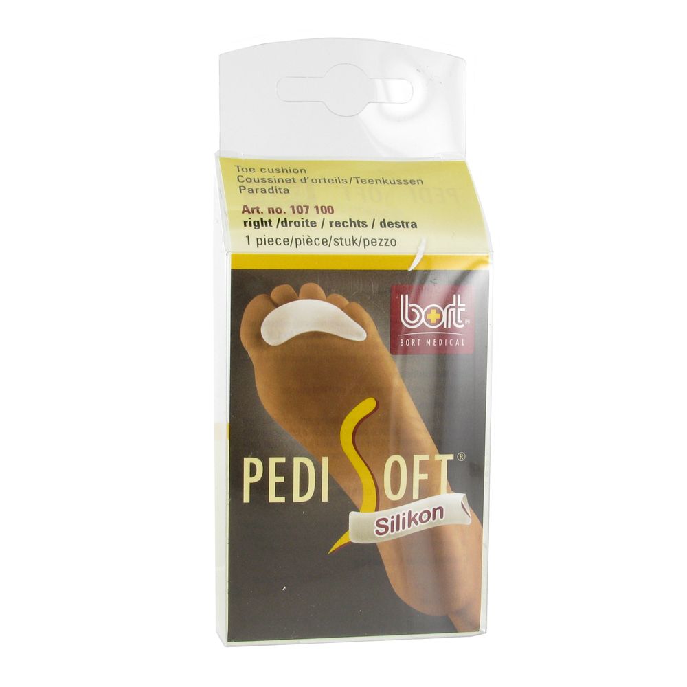 Bort Pedisoft Coussin Orteil Silicone Droite