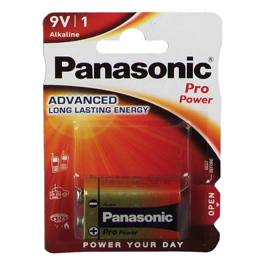 Panasonic® Pro Power Piles Glr6 9V