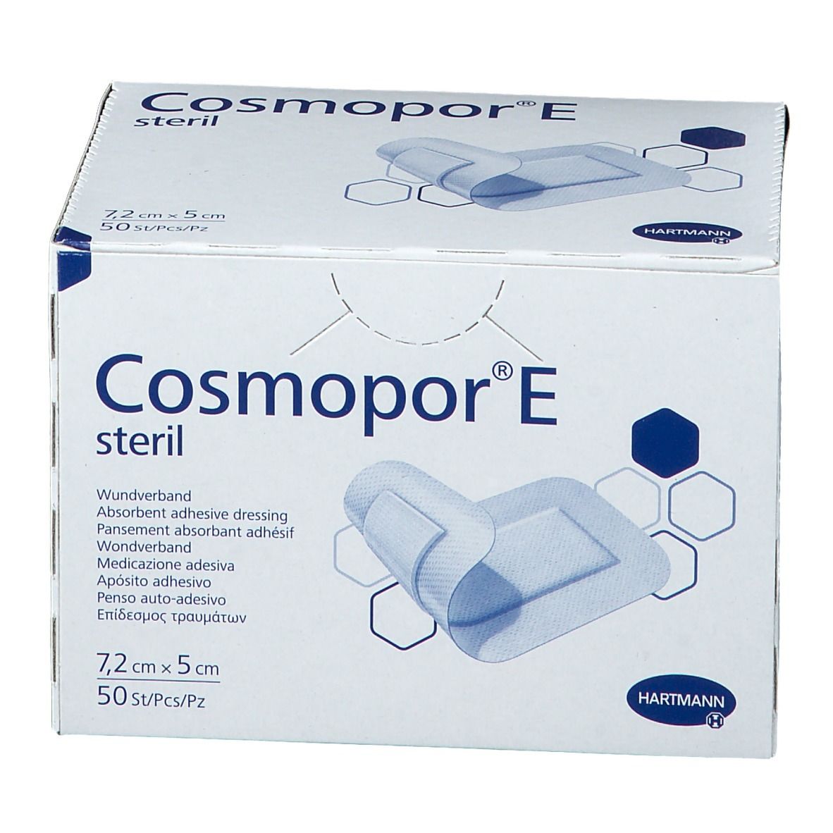 Cosmopor e. 9008170 Cosmopor i.v. 100шт/уп. Cosmopor e steril впитывающий. Pansement. INDUTEX S.P.A. 0410935 Sterile eto.