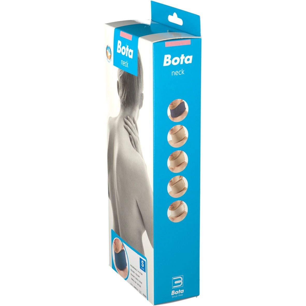 Bota Collier Cervical Modèle C Hauteur 8 Small Bleu 1 pc(s) Bandage(S) view 2