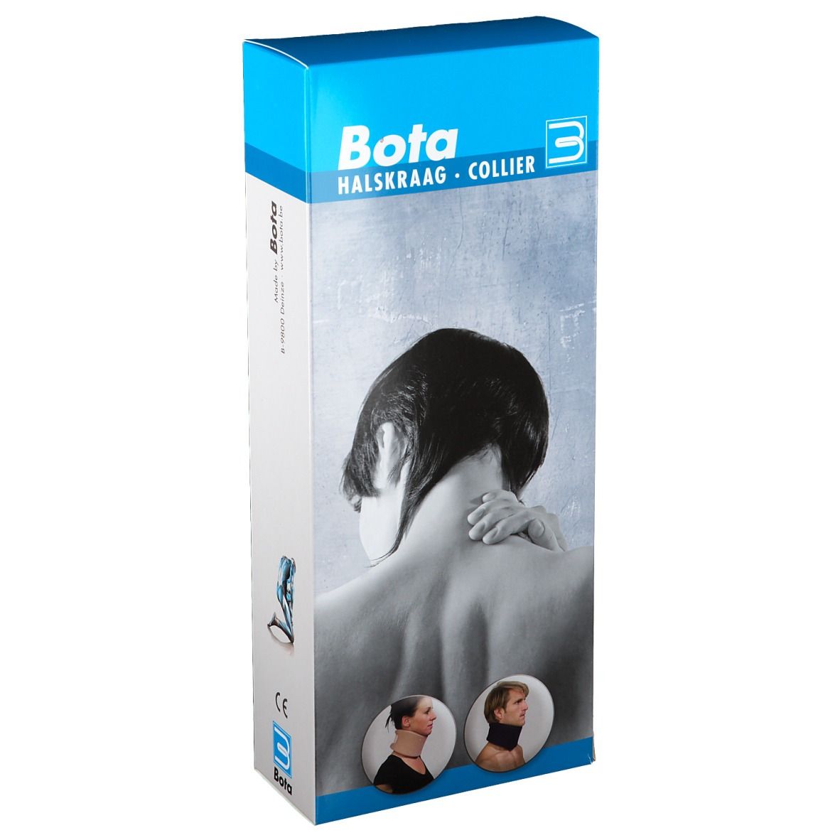 Bota Collier Cervical Modèle C Hauteur 8 Bleu L