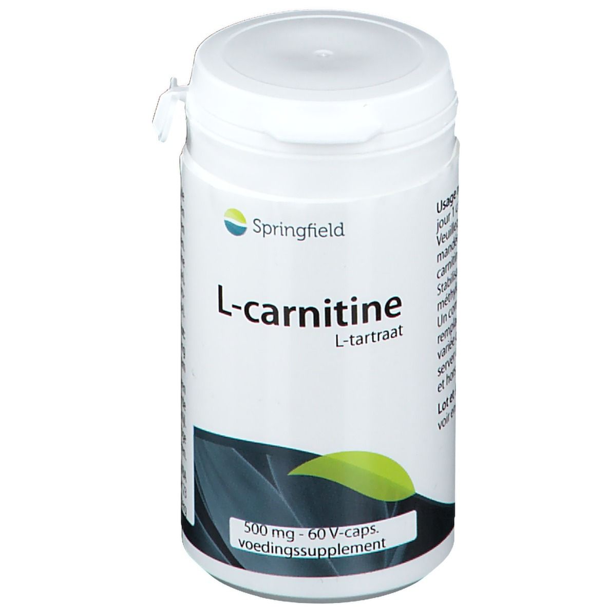 Springfield L-Carnitine (L-tartrate) 500 mg