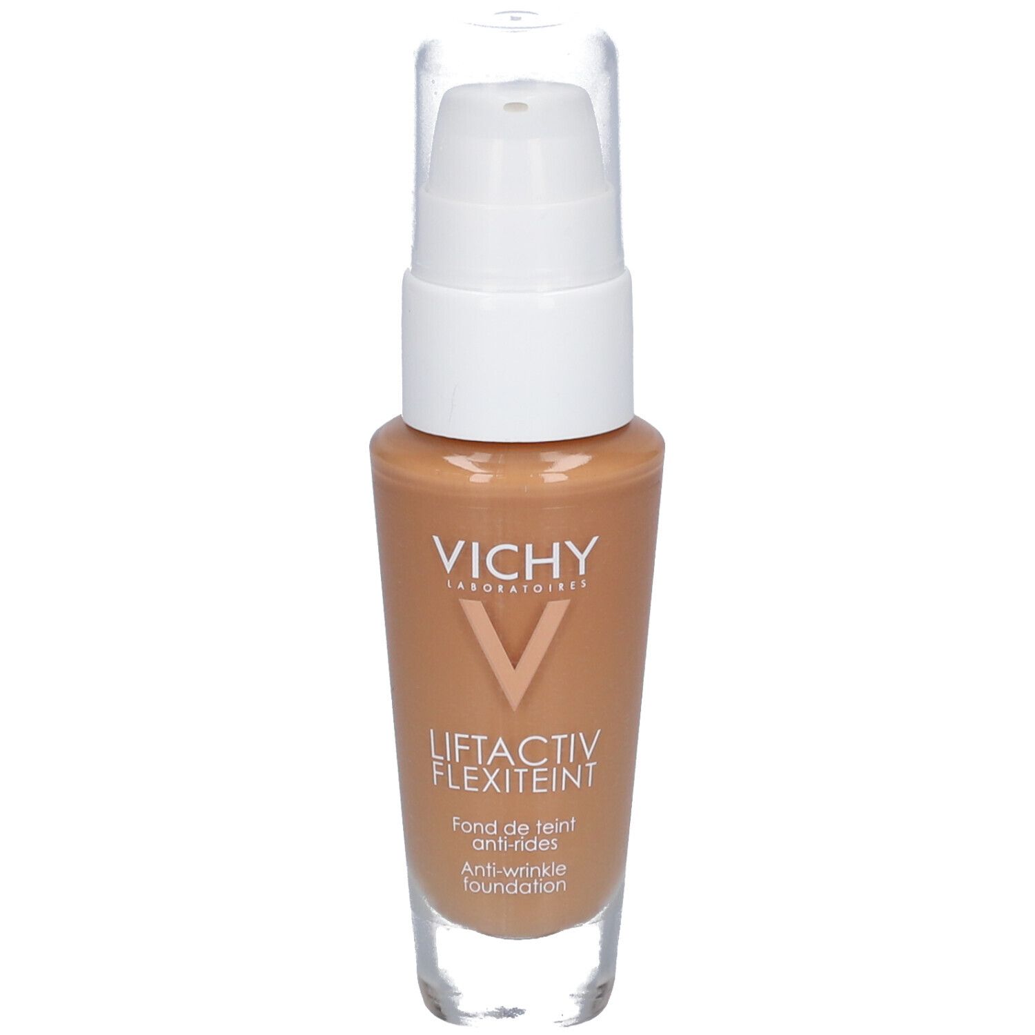 Vichy Liftactiv Flexilift Teint Nr. 55 Bronze. Fles met pomp. Bronzen tint. Anti-rimpel foundation.