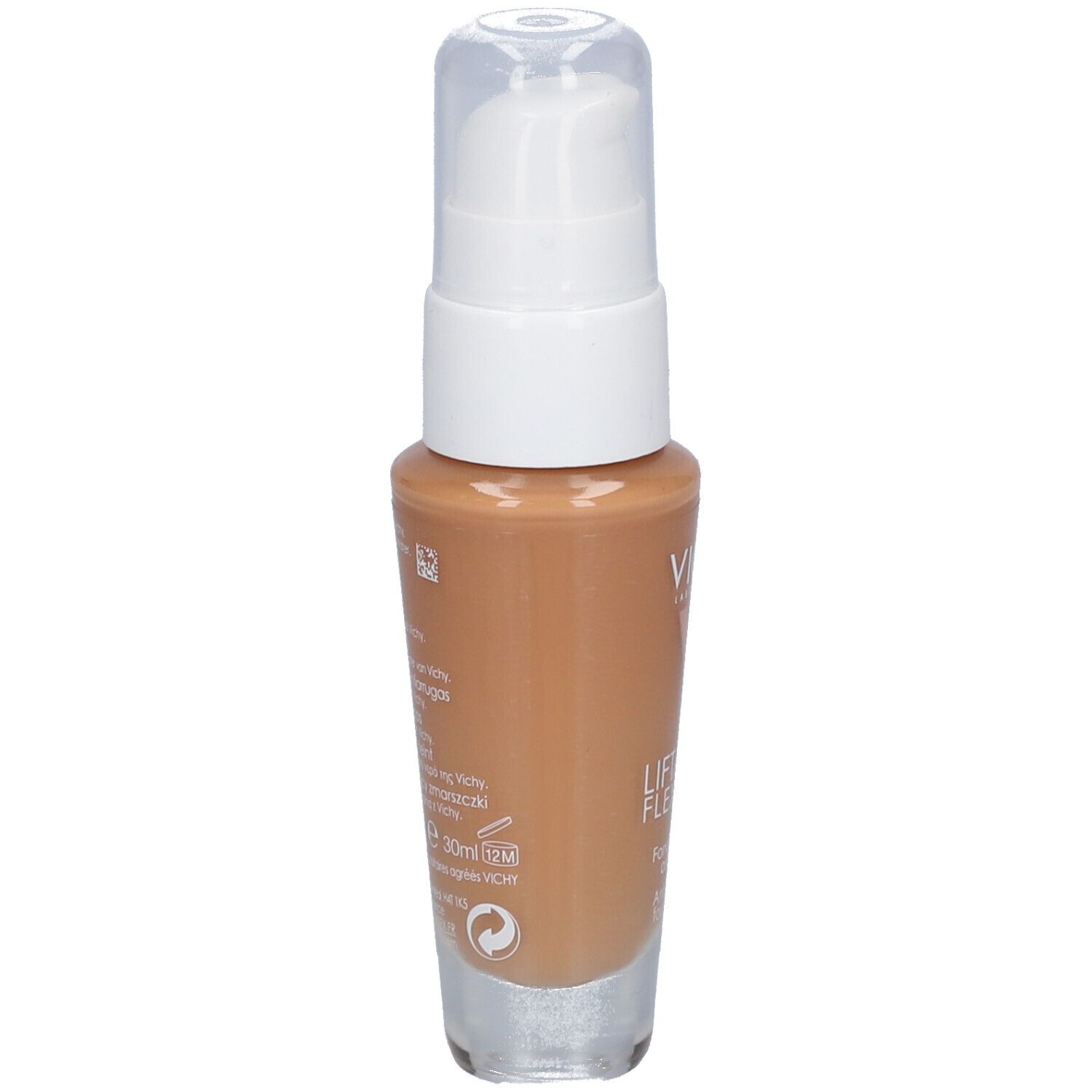 Vichy Liftactiv Flexilift Teint Nr. 55 Bronze. Fles met pomp. Bronzen tint. Anti-rimpel foundation.