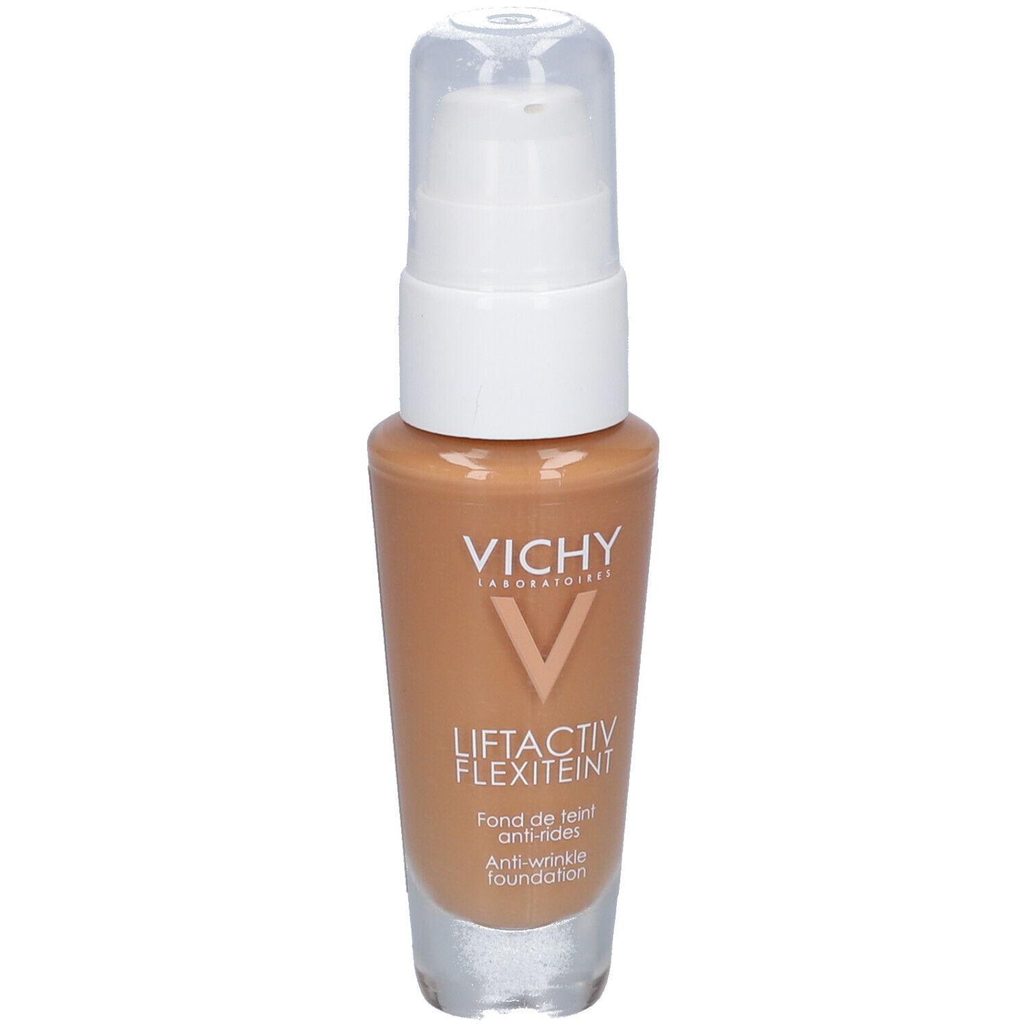 Vichy Liftactiv Flexilift Teint Nr. 55 Bronze. Fles met pomp. Bronzen tint. Anti-rimpel foundation.