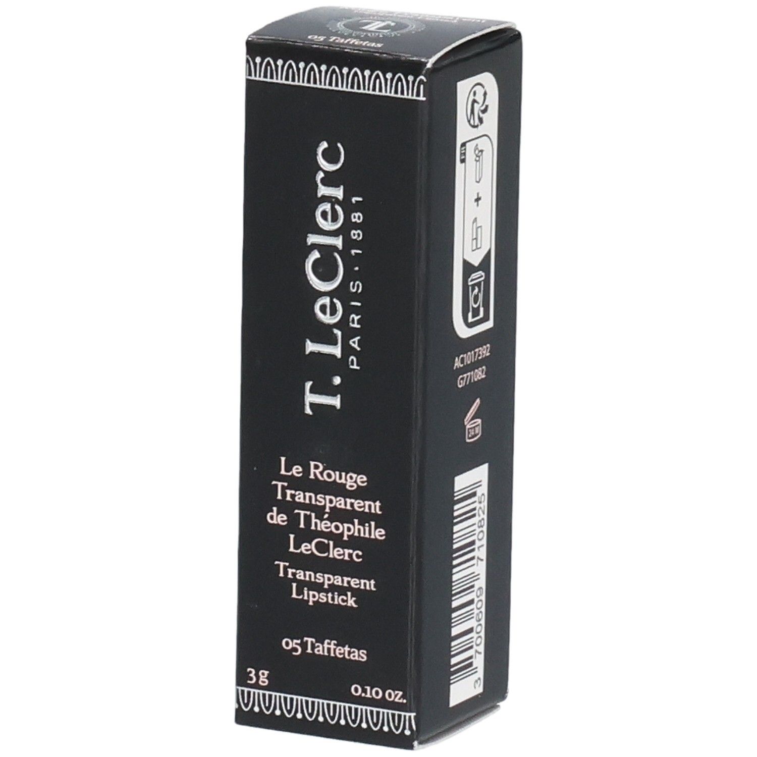 t.leclerc Leclerc Rouge a Levres Transp 05 Taffeta