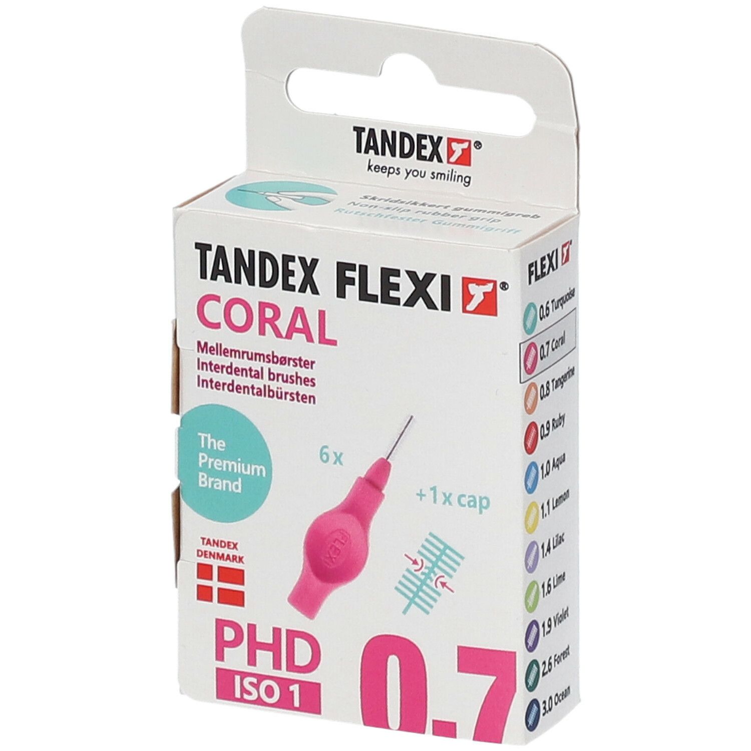 Tandex Flexi® Interdentale Borstel Fuchsia Micro Fine 2.50 mm / 0.70 mm