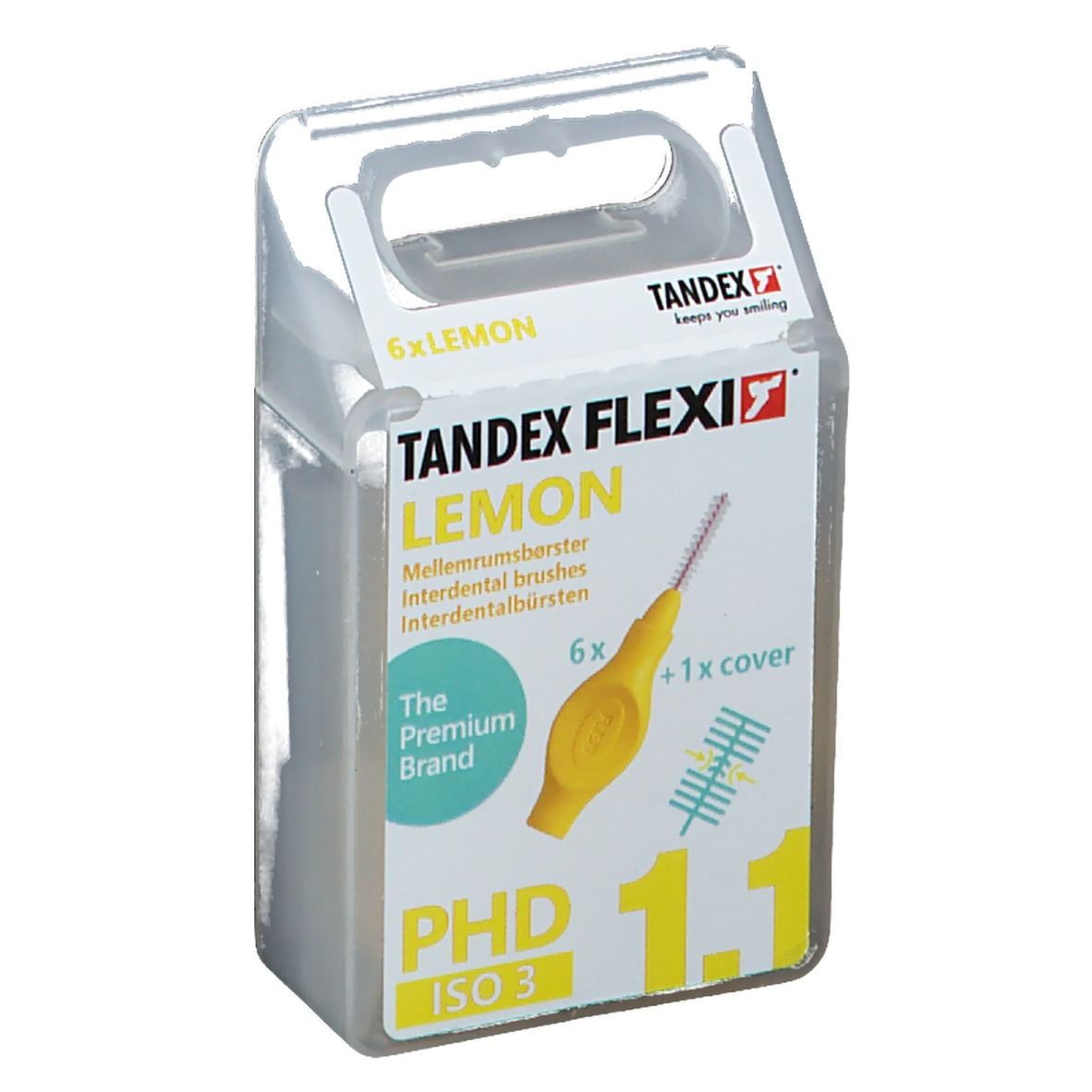 Tandex Flexi® Interdentale Borstel Yellow Fine 0.70 mm / 3.50 mm