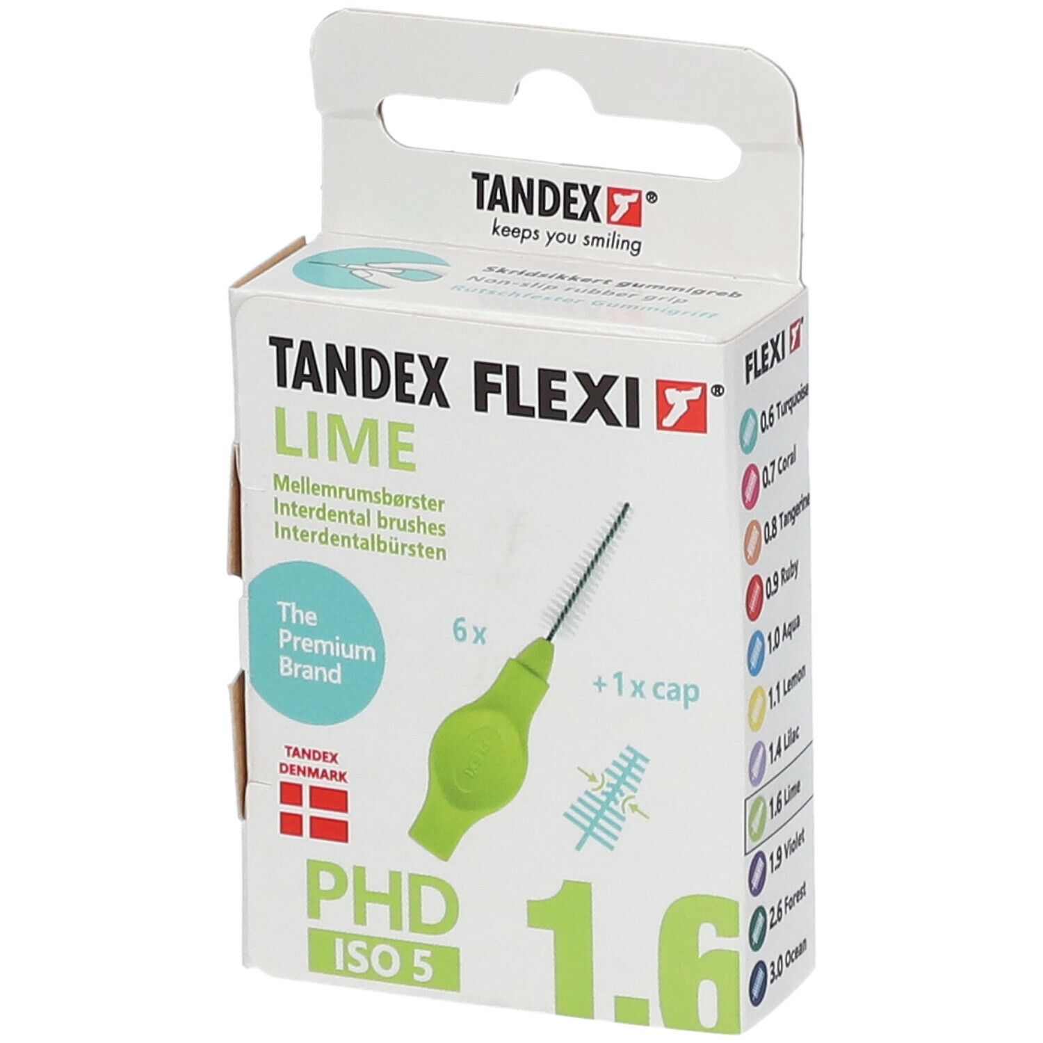 Tandex Flexi® Interdentale Borstel Green Conisch 1.00 mm / 3.00-6.00 mm