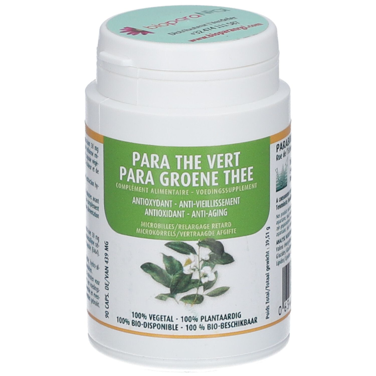 Para Groene Thee 90 Capsules