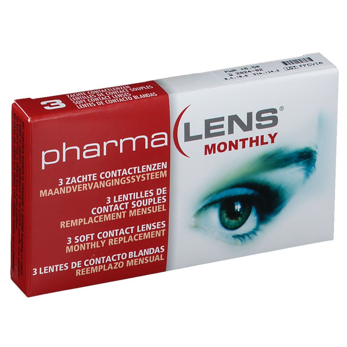 Pharma Lens Lentilles (mois) (Dioptrie +6.50)