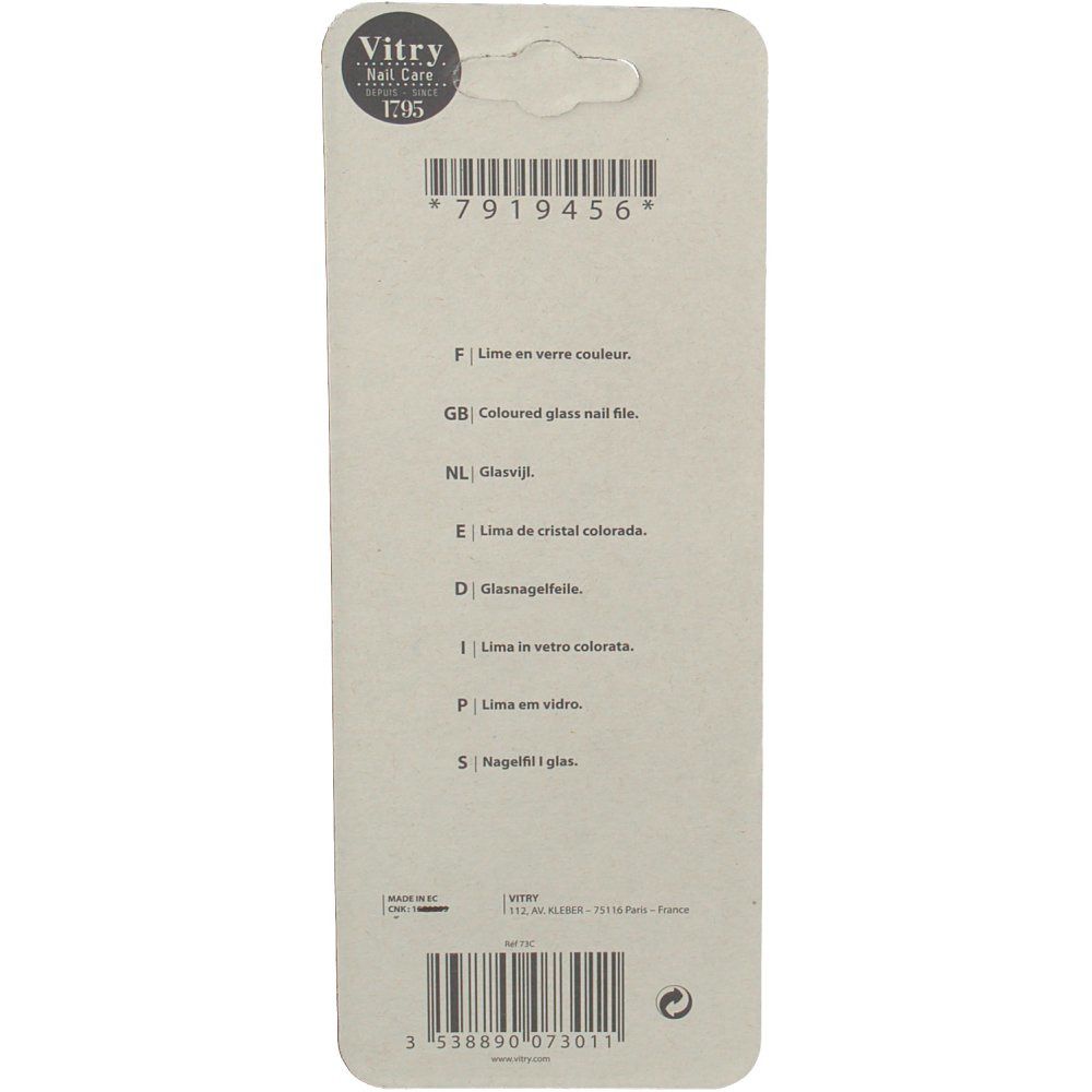 Achterkant van de verpakking met barcode en teksten in verschillende talen, waaronder Nederlands.