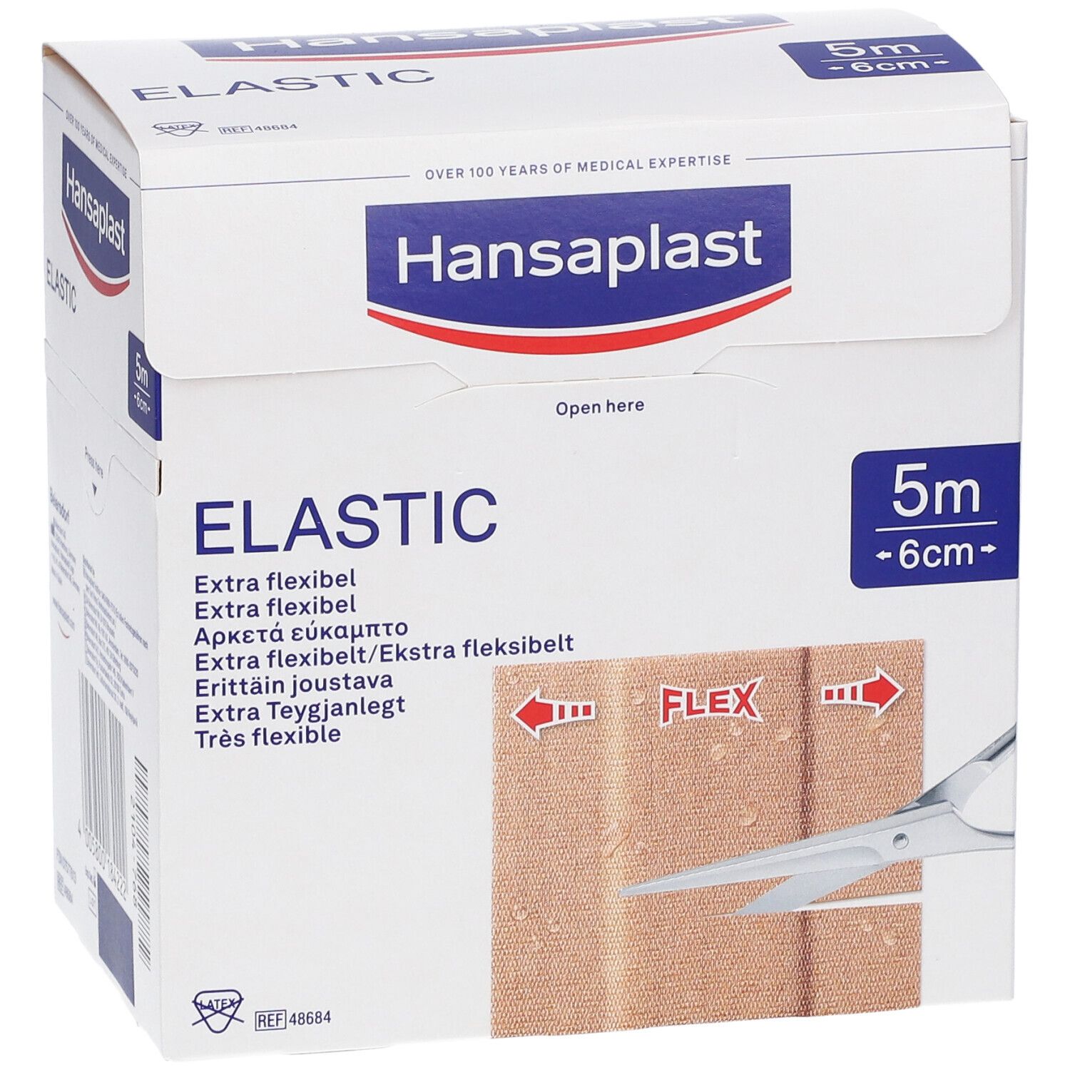 Hansaplast Elastic Extra Flexible 5m x 6cm 1 St shopapotheke.ch