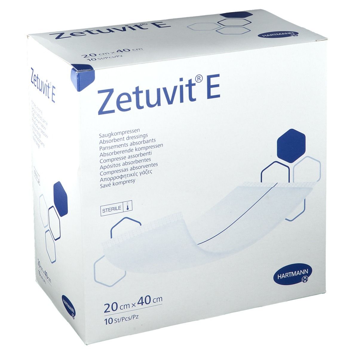 Hartmann Zetuvit E St Rile X Cm Pc S Shop Apotheke Ch