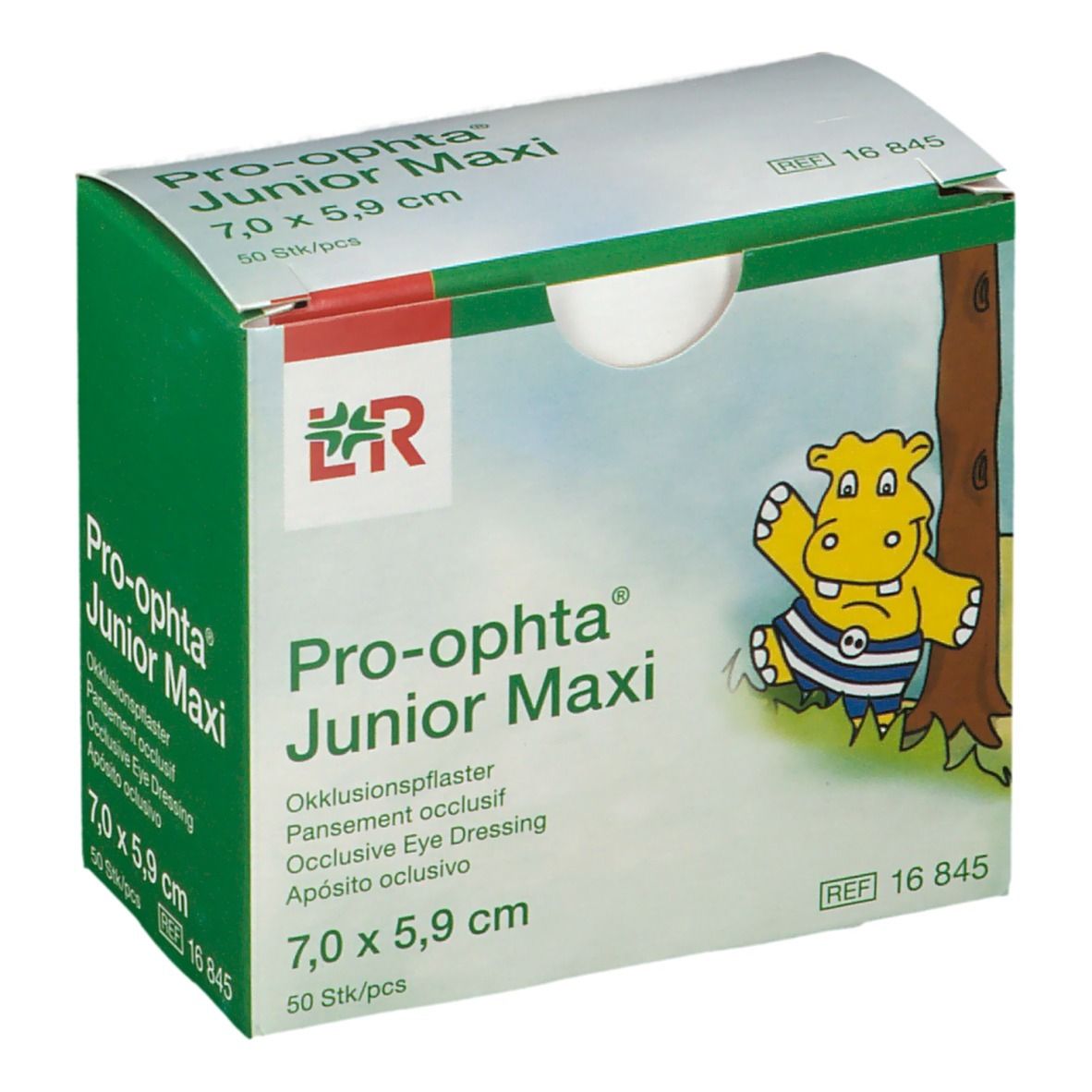 L&R Pro-Ophta® Junior maxi 7,0 x 5,9 cm