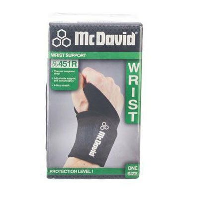 Mcdavid Wrist Support Noir Taille Unique