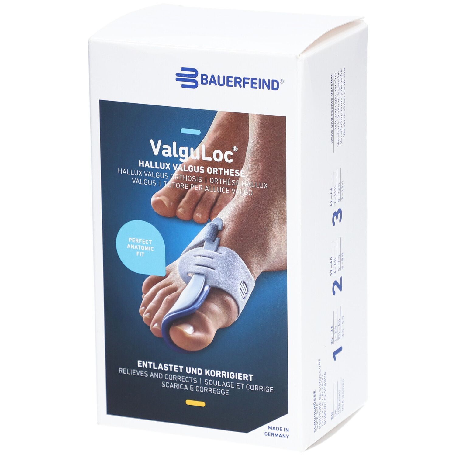 Bauerfeind ValguLoc® Hallux Valgus Orthese