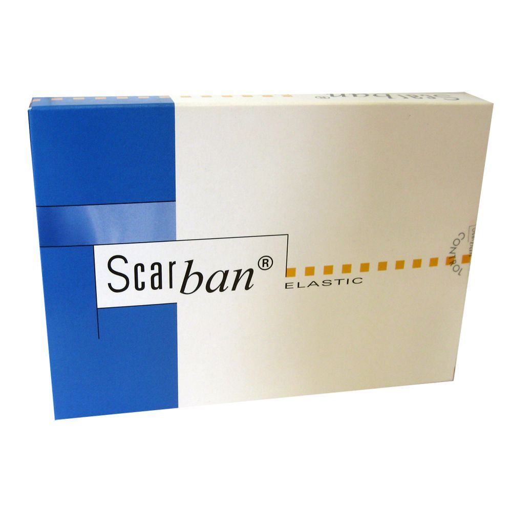 Scarban Elastic Silicone Sheet 10cm x 15cm + lav. 50ml