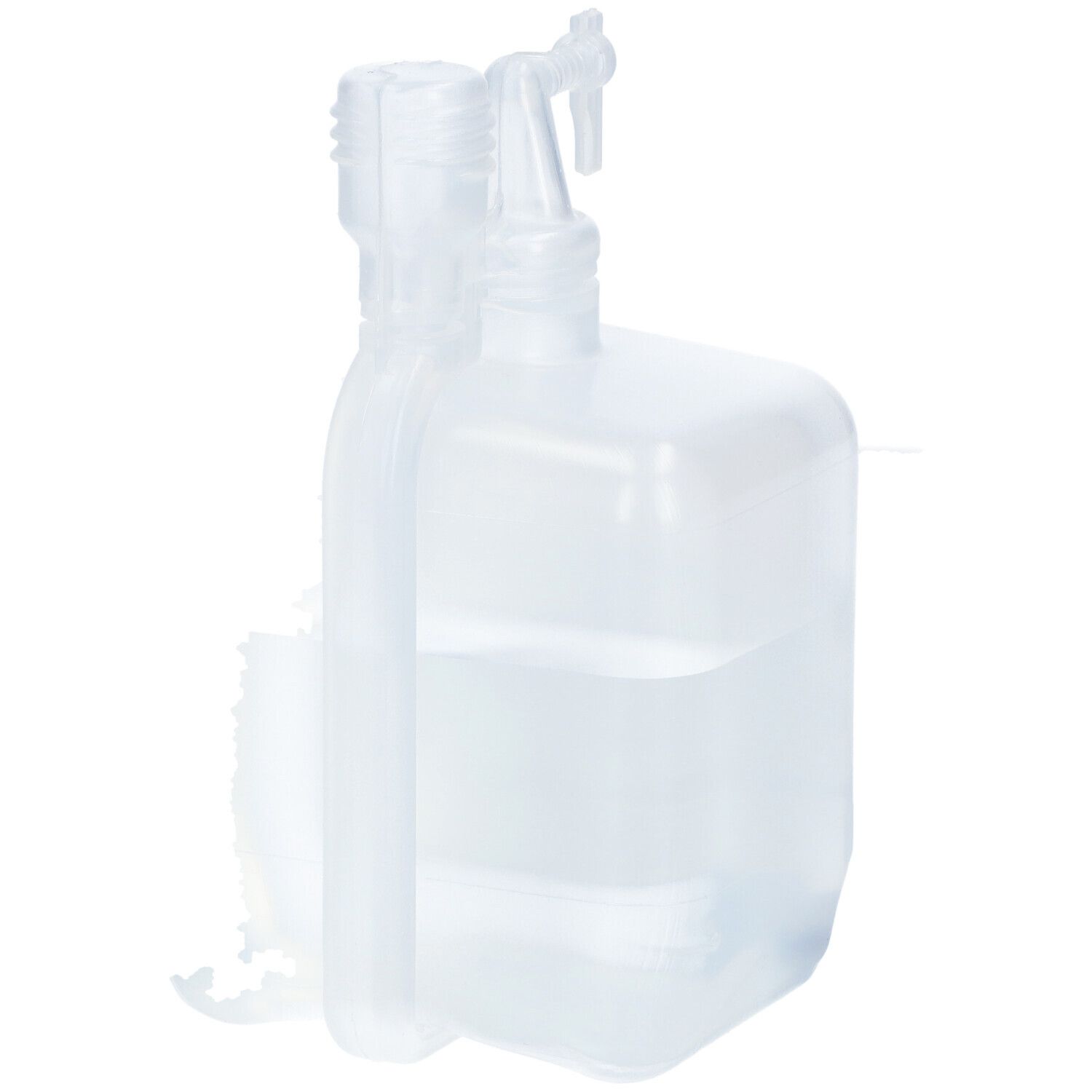 Behälter Hudson RCI AquaPak mit sterilem Wasser. Mit Ausguss und Verschluss. CE-Kennzeichnung.
