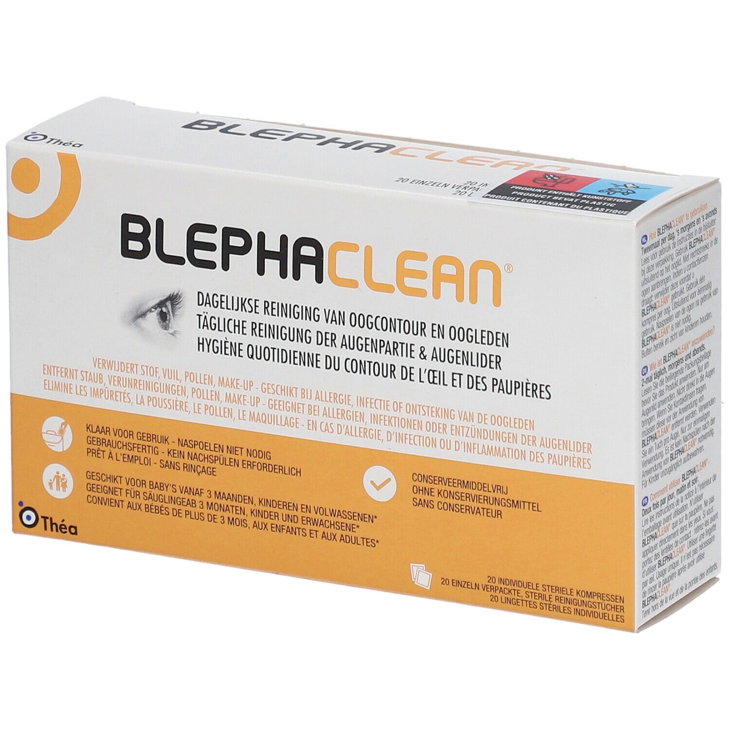 Blephaclean® Lingettes nettoyantes