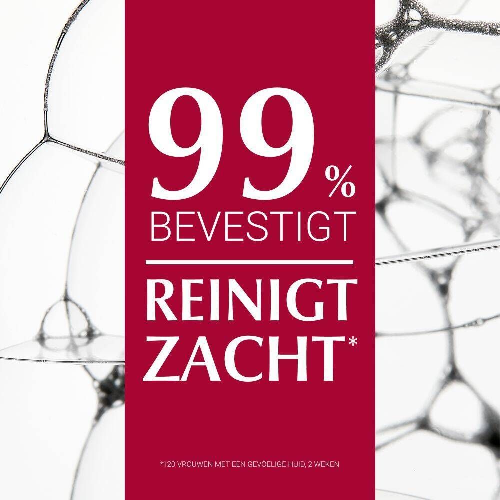 Tekst: 99% bevestigen reinigt zacht.